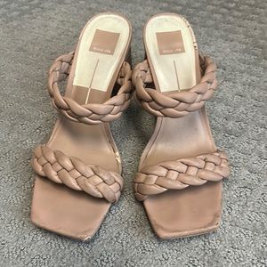 Dolce vita paily heels nude size 10